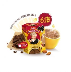 Chocolate para mesa Abuelita con 6 tablillas de 90 g c/u