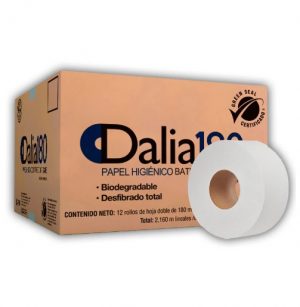 Papel higienico en bobina 180mts