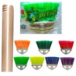 Escoba abanico suave perico