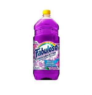 Limpiador Multiusos Líquido Fabuloso Frescura Activa Antibacterial Lavanda 1L