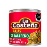 Rajas de jalapeño La Costeña en escabeche 220 g