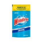 Limpiador Líquido para Vidrios y Superficies Windex Formulado con Vinage Repuesto de 500ml