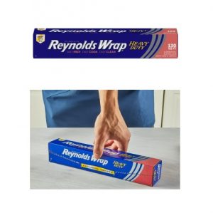Papel de aluminio Reynolds Wrap, resistente, 130 pies cuadrados