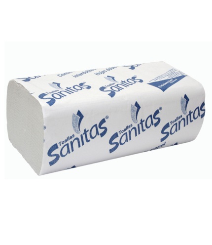 Toallas Sanitas para manos C100 PZAS