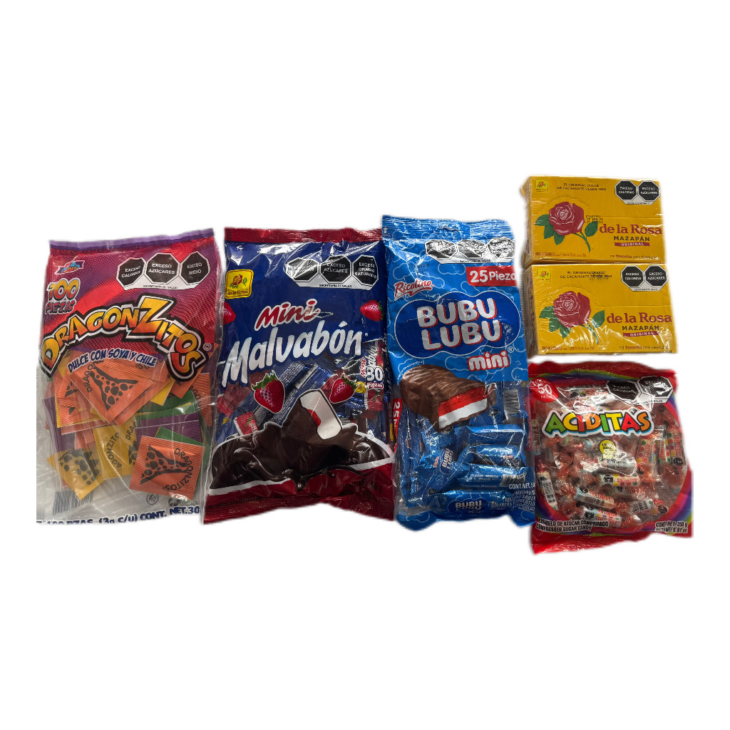 Paquete de dulces para 20 personas