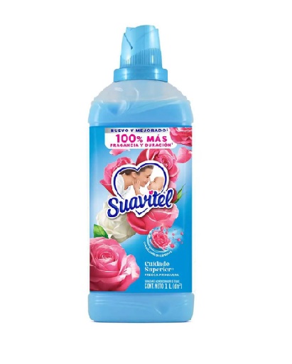 Suavizante de Ropa Suavitel Cuidado Superior Fresca Primavera 850ml